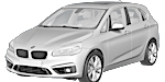 BMW F45 B1069 Fault Code